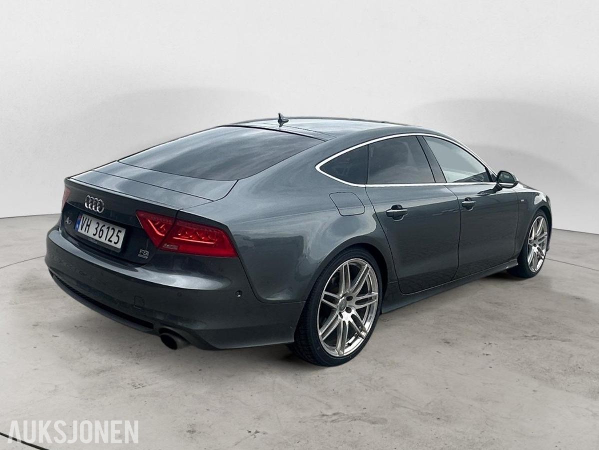 2012 Audi A7 2.8 FSI 204hk QUATTRO, Automat, Cruisekontroll, Navigasjon